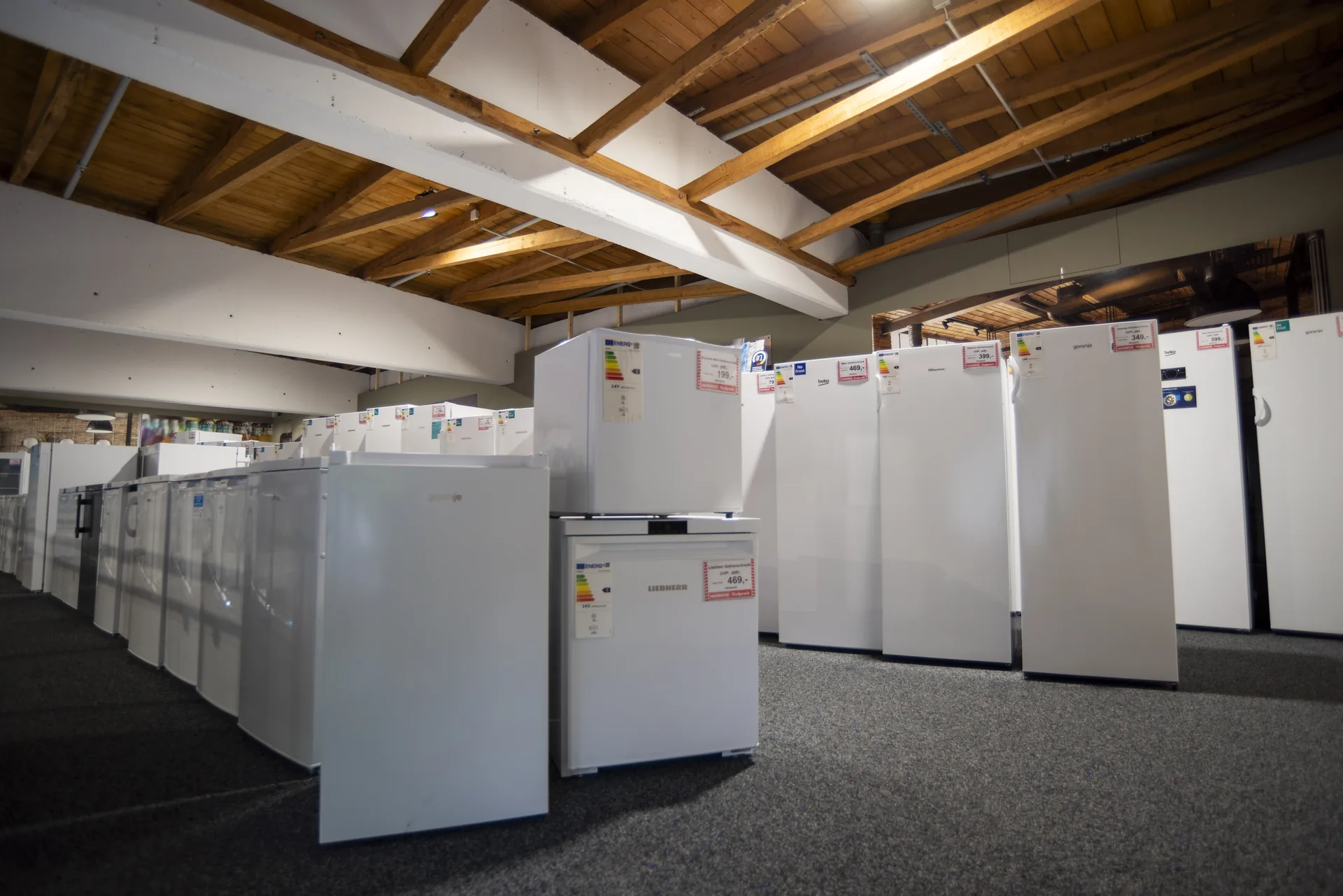 Hausgeräte-Ausstellung bei Harbeke in Köln-Mülheim