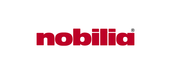 Harbeke • Nobilia Logo: Qualitätsküchen aus Deutschland.